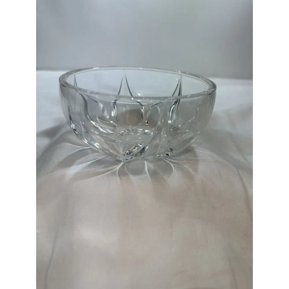 Nachtmann Crystal Bowl Lotus Flower Krocus Excellent Condition Free Shipping